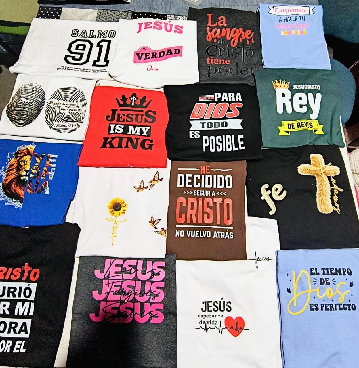 Remeras con Frases Cristianas - Imagen 3