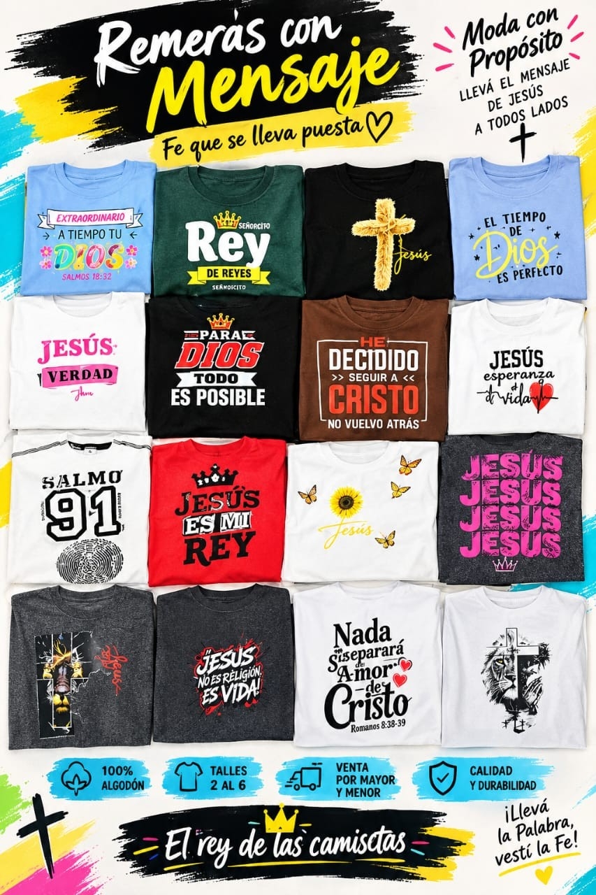 Remeras Cristianas - Imagen 5