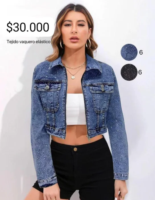 Campera Jean Dama Importado