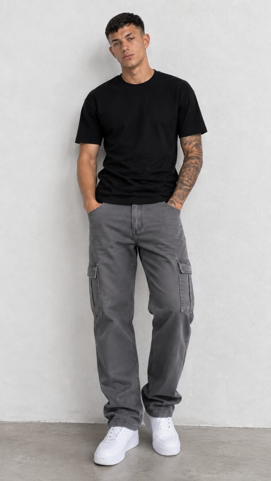 Pantalon Cargo Gabardina - Imagen 3