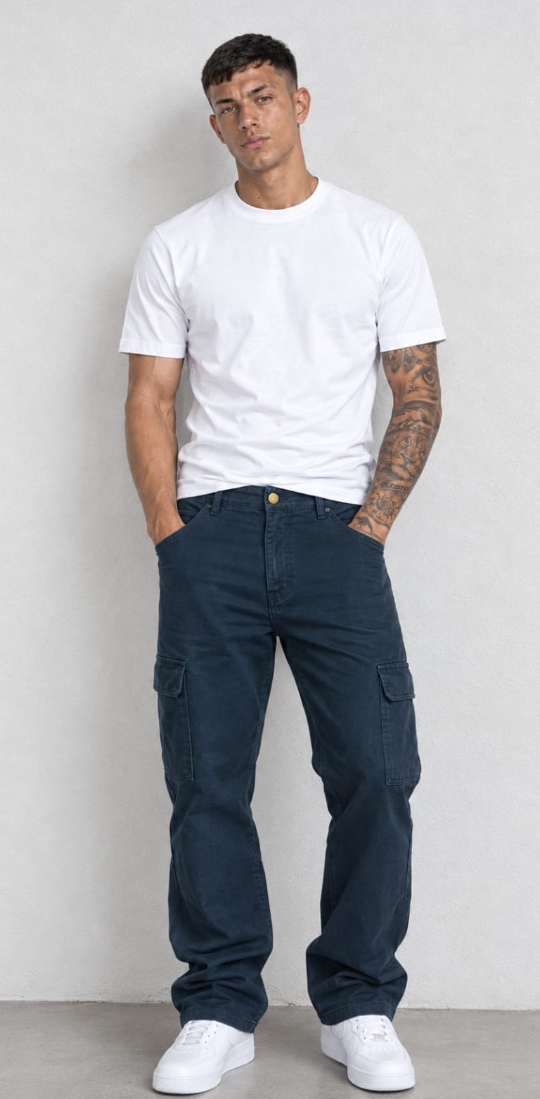 Pantalon Cargo Gabardina - Imagen 6