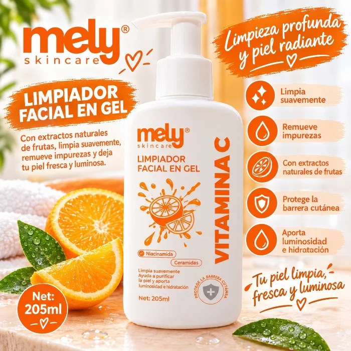 Limpiador Facial en Gel de Mely