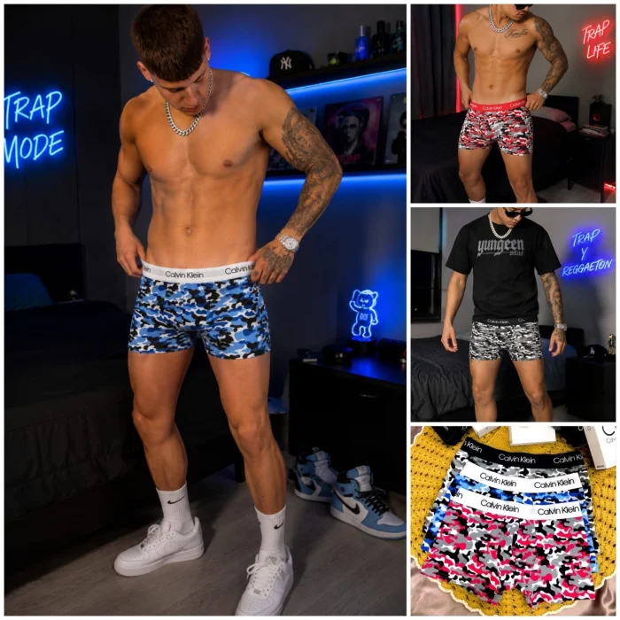 (art:bckh2)ck Boxer Hombre Estampado