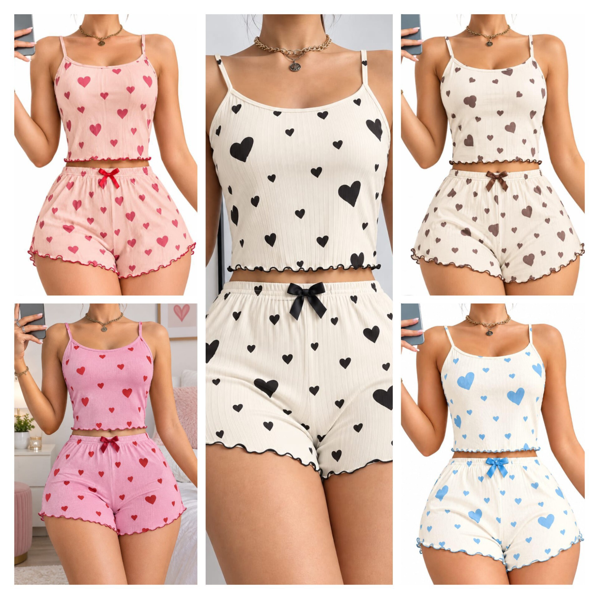 Pijamas Colección Corazones - Imagen 2