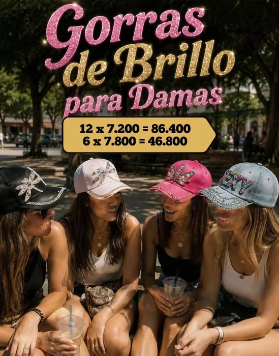 Gorras con Brillo