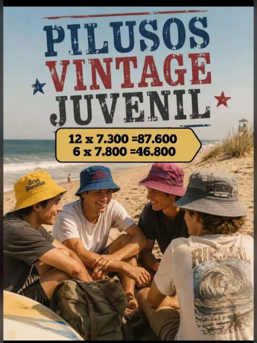 Pilusos Vintage Juvenil