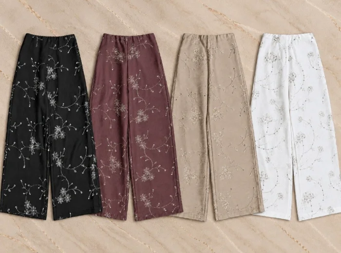 Pantalón Brodery  con  Lentejuelas