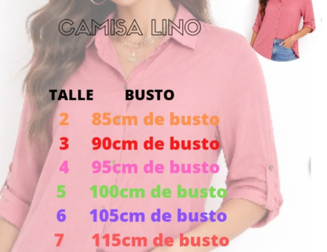 Camisa de Lino Elastizado - Imagen 4