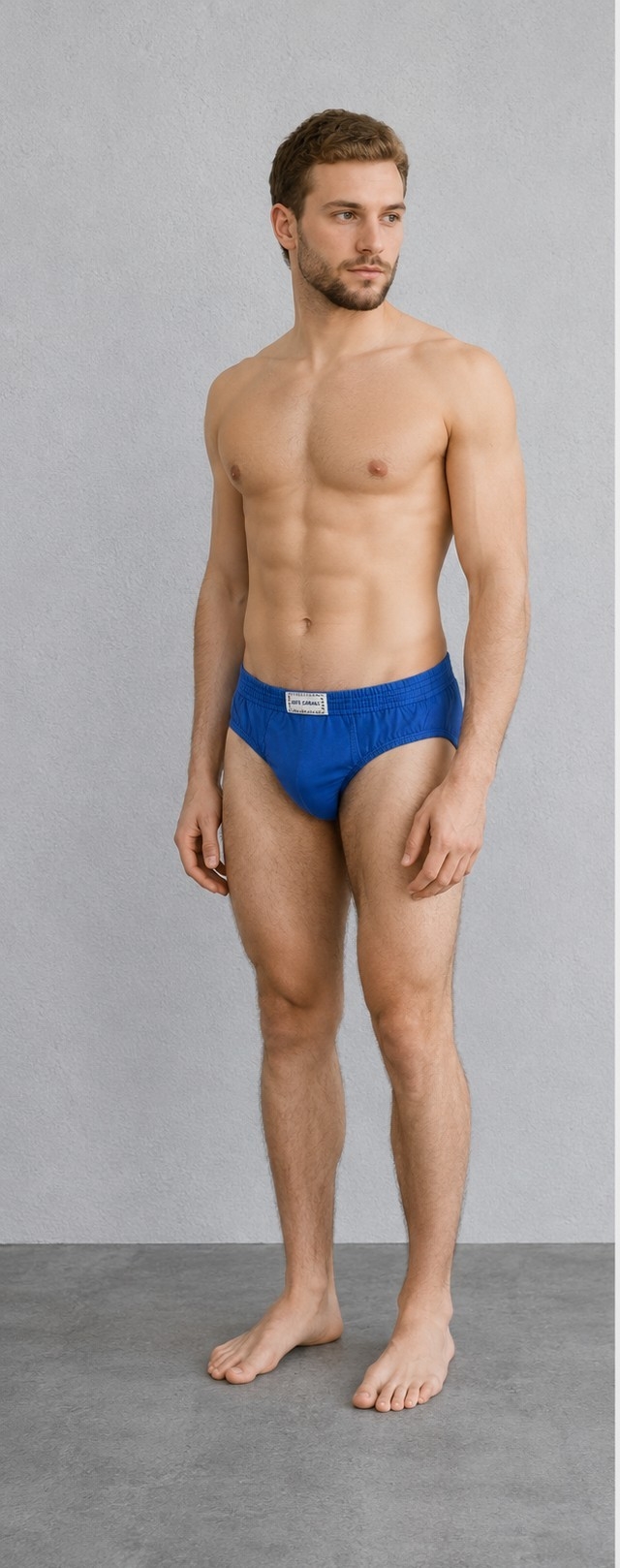 (art:sl2003)slip Hombre Algodón Ante,garmaz - Imagen 5