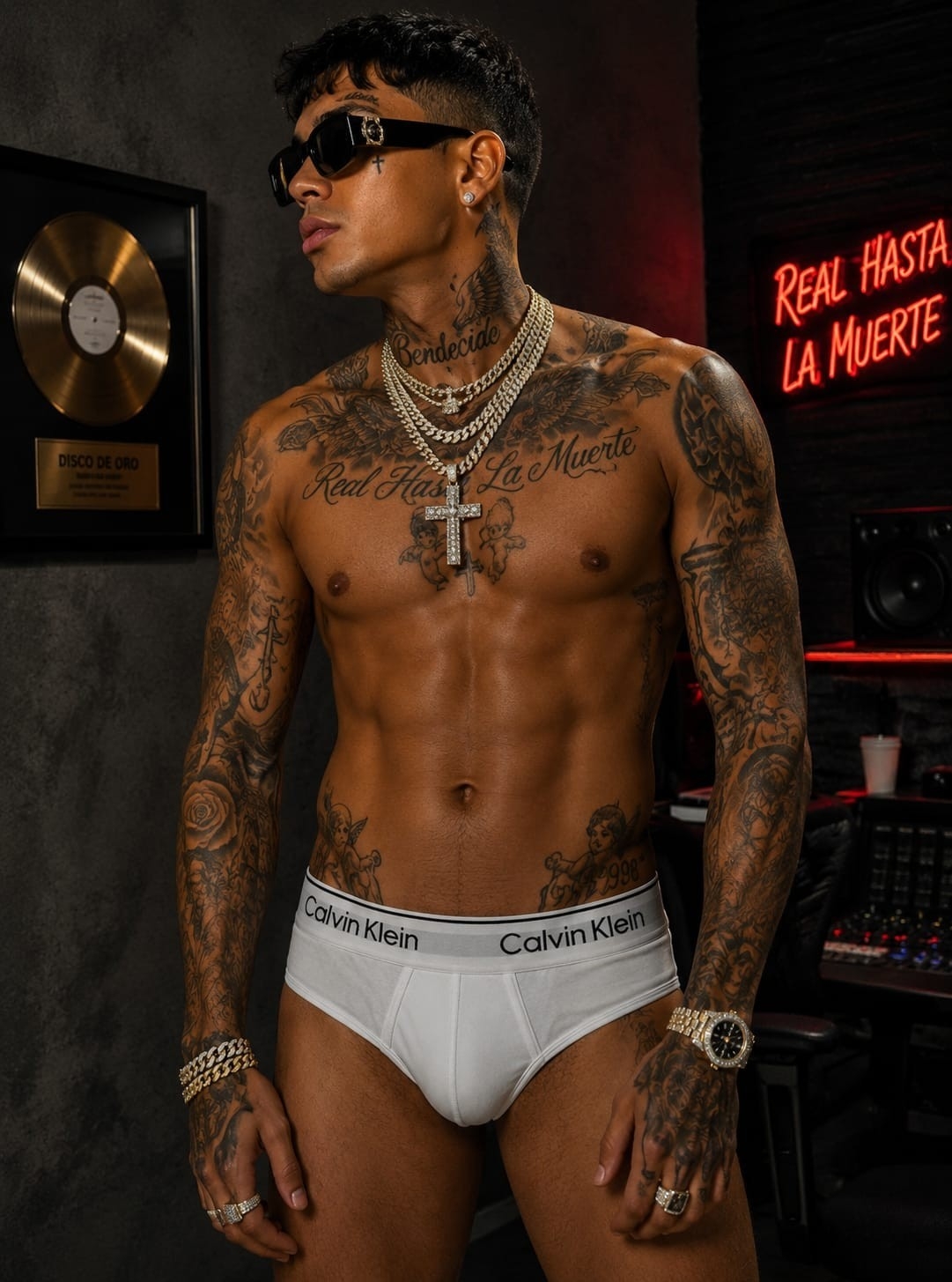(art:slckh1) Slip C,k Liso Hombre Algodón - Imagen 4