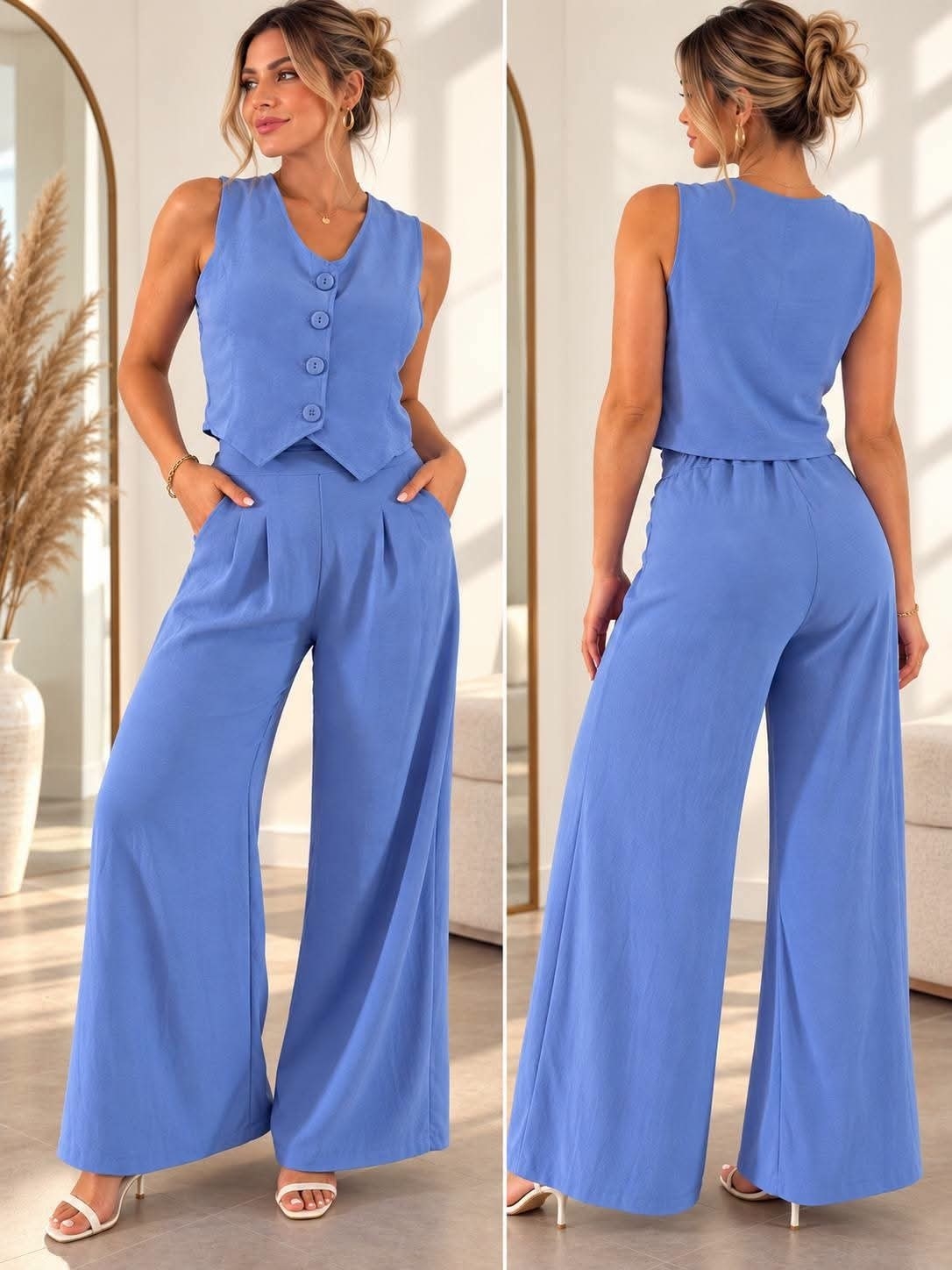 Conjunto Chaleco y Pantalon Importado - Imagen 2