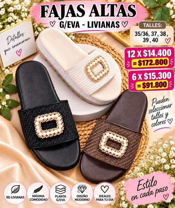 Fajas Altas / Goma Eva / Livianas