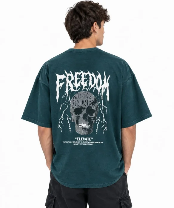 Remera Oversize Calavera