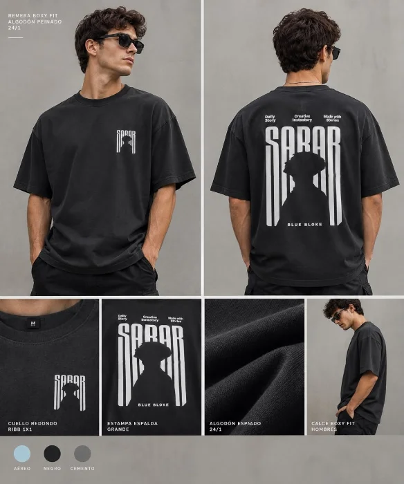 Remera Boxi Fit