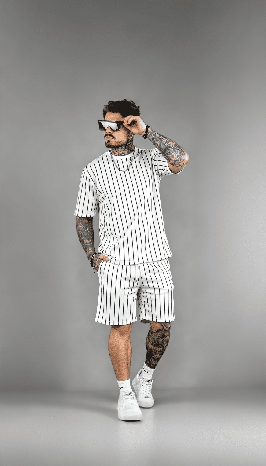 Conjunto de Hawaii. Remera y Short - Imagen 2