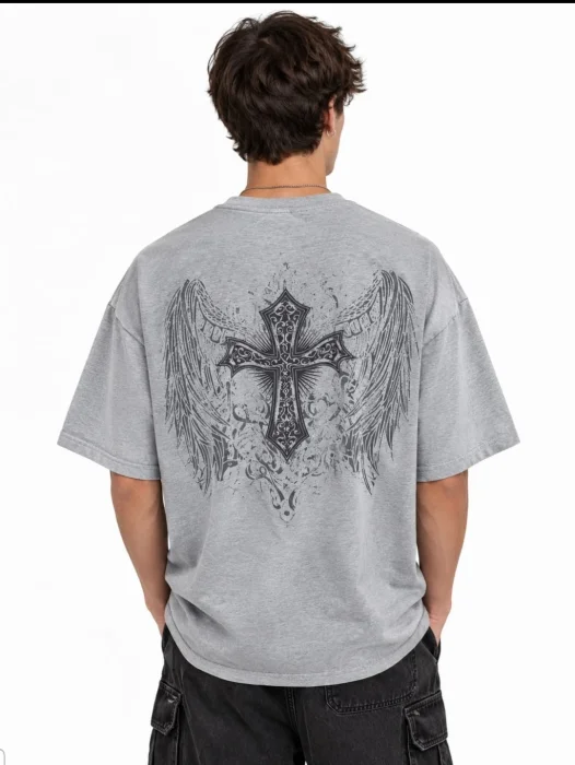 Remera Oversize Cruz