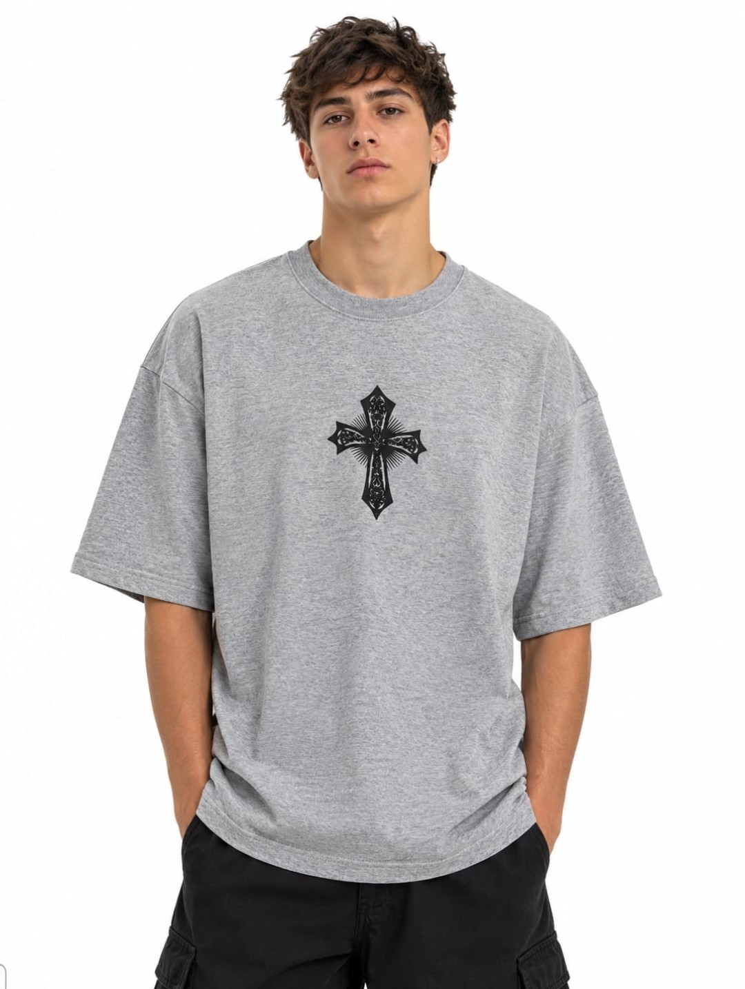 Remera Oversize Cruz - Imagen 2