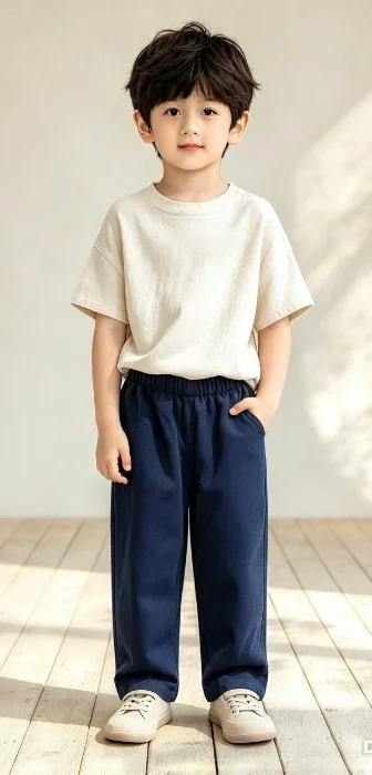 Pantalon Recto Rustico Premium Niño
