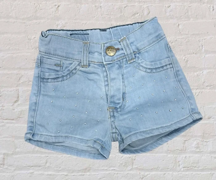 Short Beba Jeans Liviano C/brillos