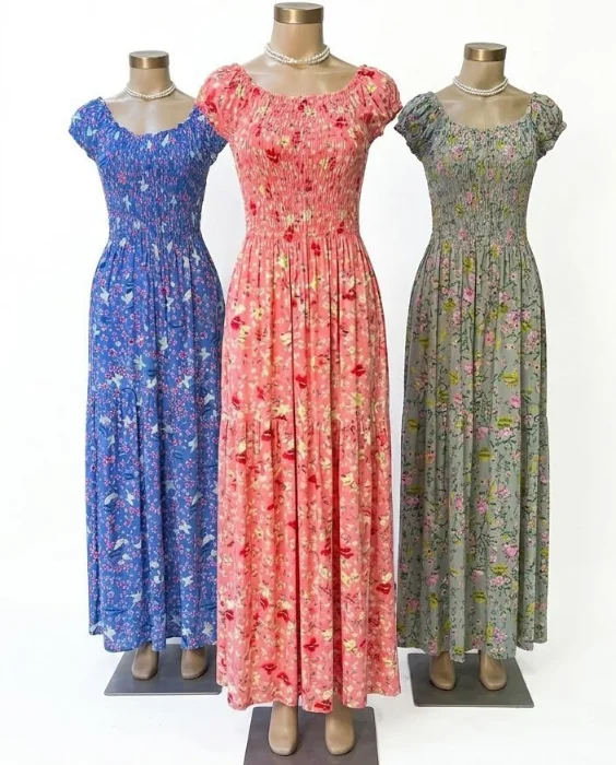 Vestido con Frunce