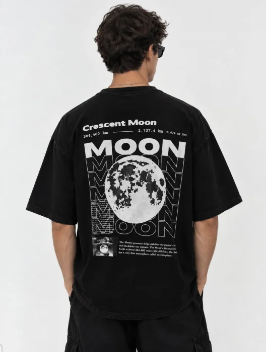 Remera Oversize Moon