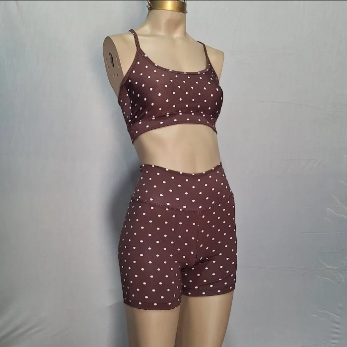 Conjunto Short Polka Dot