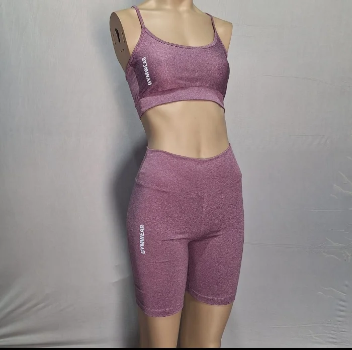 Conjunto Biker Lycra Jaspeada