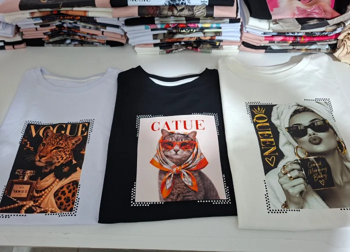 Remeras con Estras Diseños