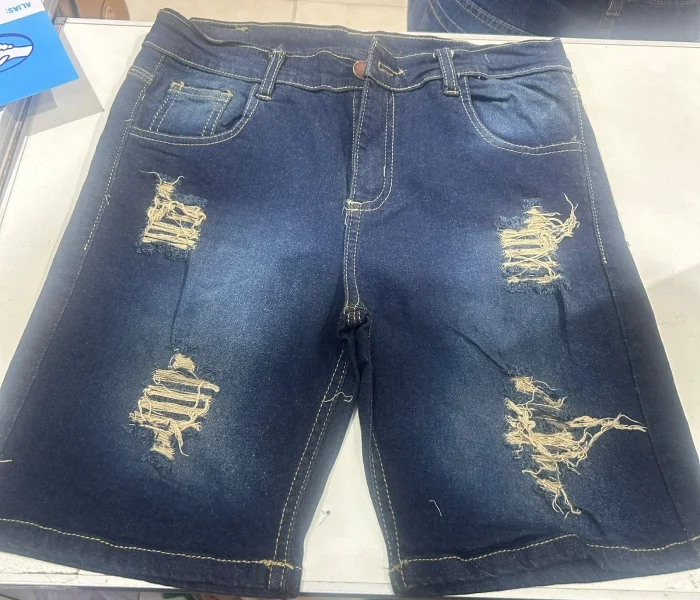 Bermudas Jeans Ninos Elastizadas
