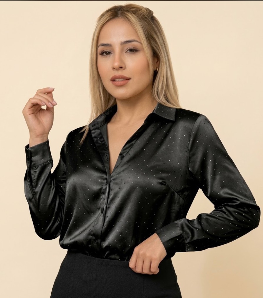 Camisa con Strass - Imagen 5