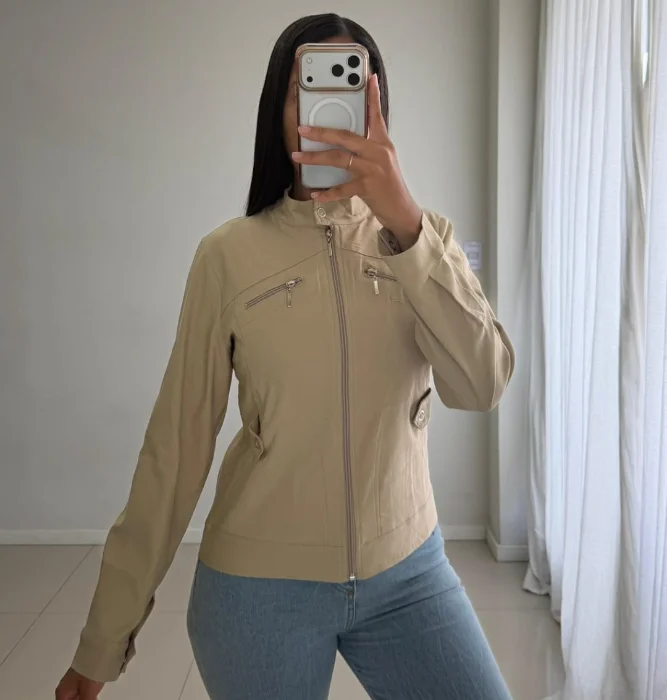 Campera de Bengalína Elastizado Importada