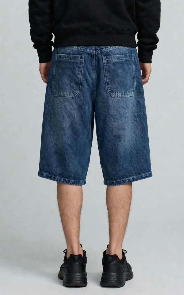 Bermuda Baggy Azul - Imagen 3