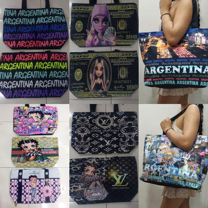 Bolso Playero Sublimado - Imagen 2