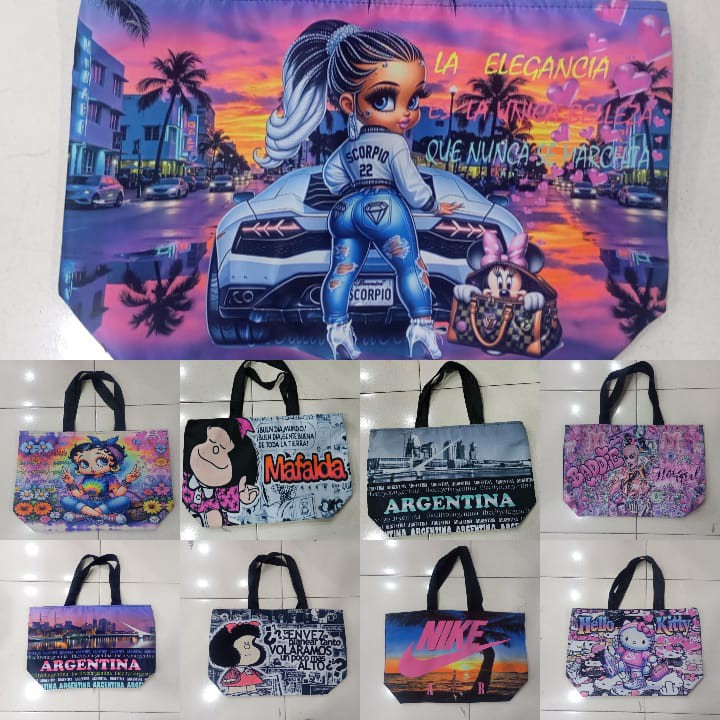 Bolso Playero Sublimado - Imagen 4