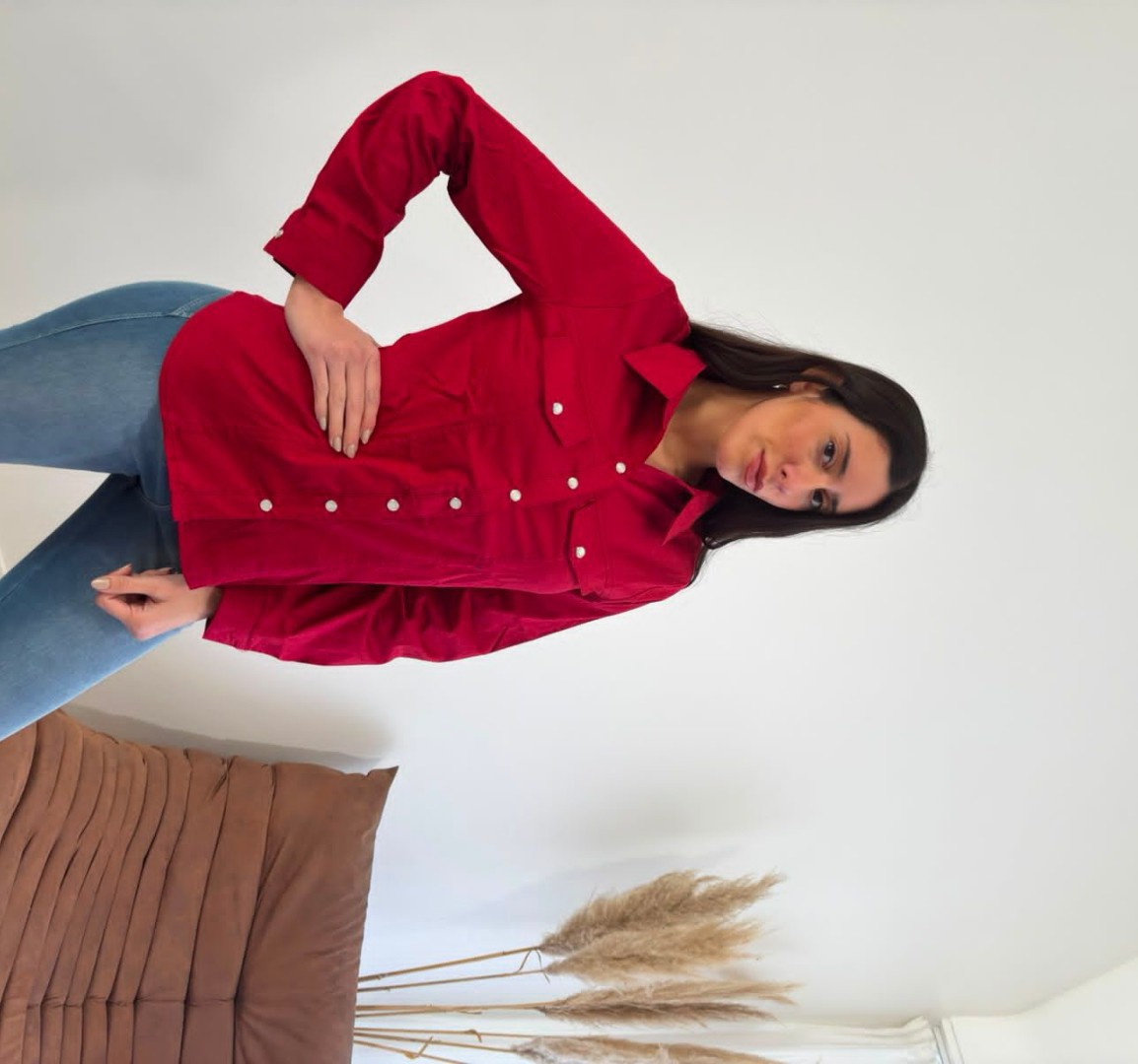 Camisa de Poplin Elastizado Uniforme Mujer - Imagen 3