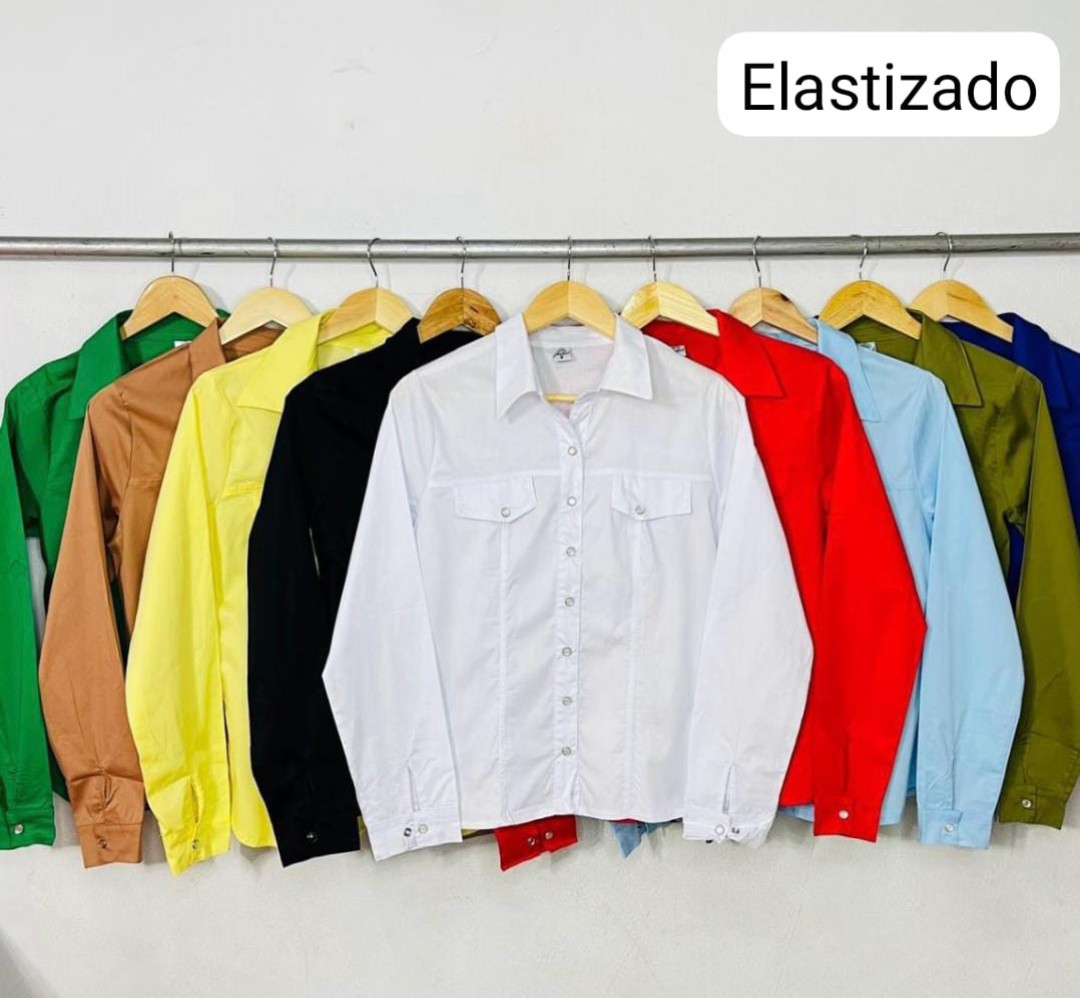 Camisa de Poplin Elastizado Uniforme - Imagen 3