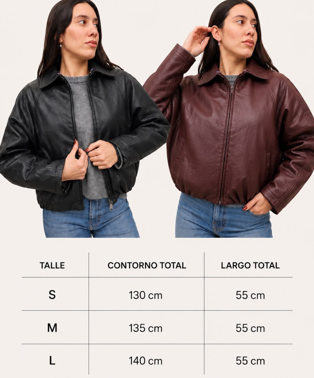 Campera Ecocuero Santelon - Imagen 3