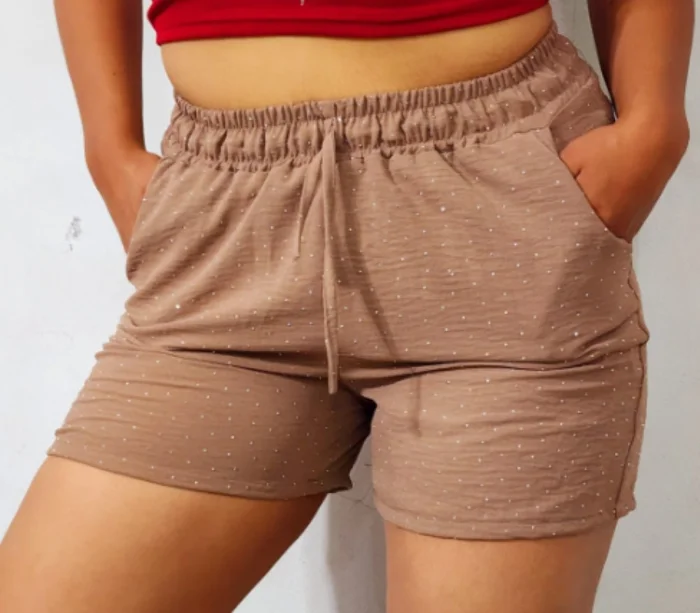 Short de Cei con Brillos