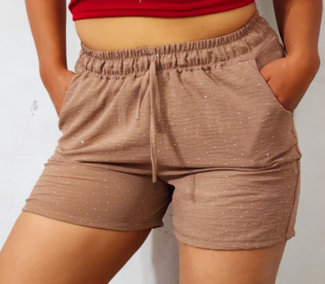 Short de Cei con Brillo Strass - Imagen 3