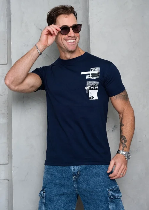 Remeras Algodon Peinado Premium Estampadas al Costado