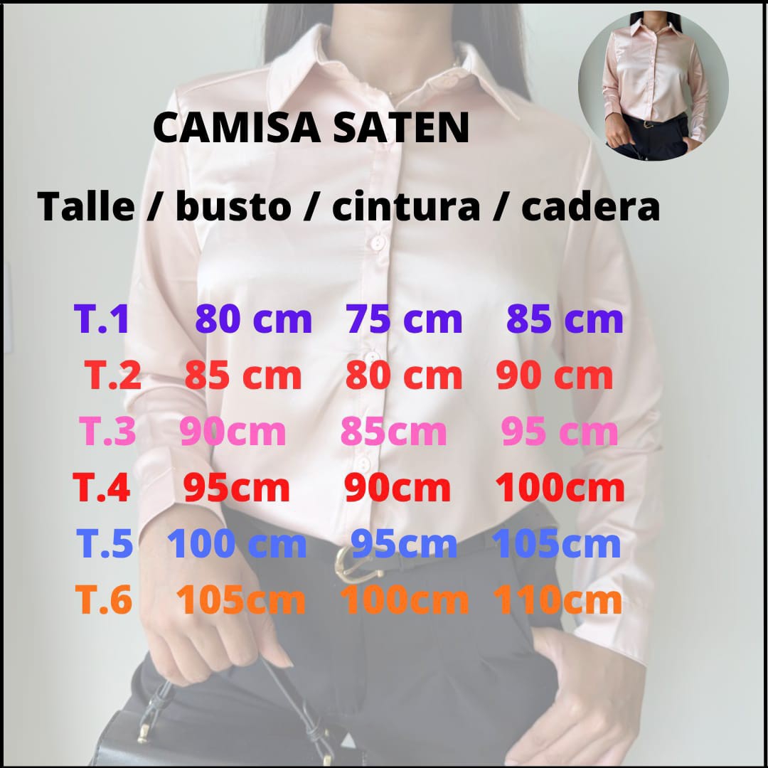 Camisa de Satén - Imagen 5