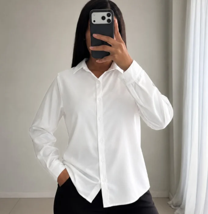 Camisa de Satén
