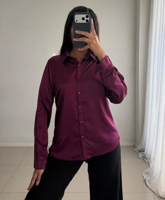 Camisa de Saten