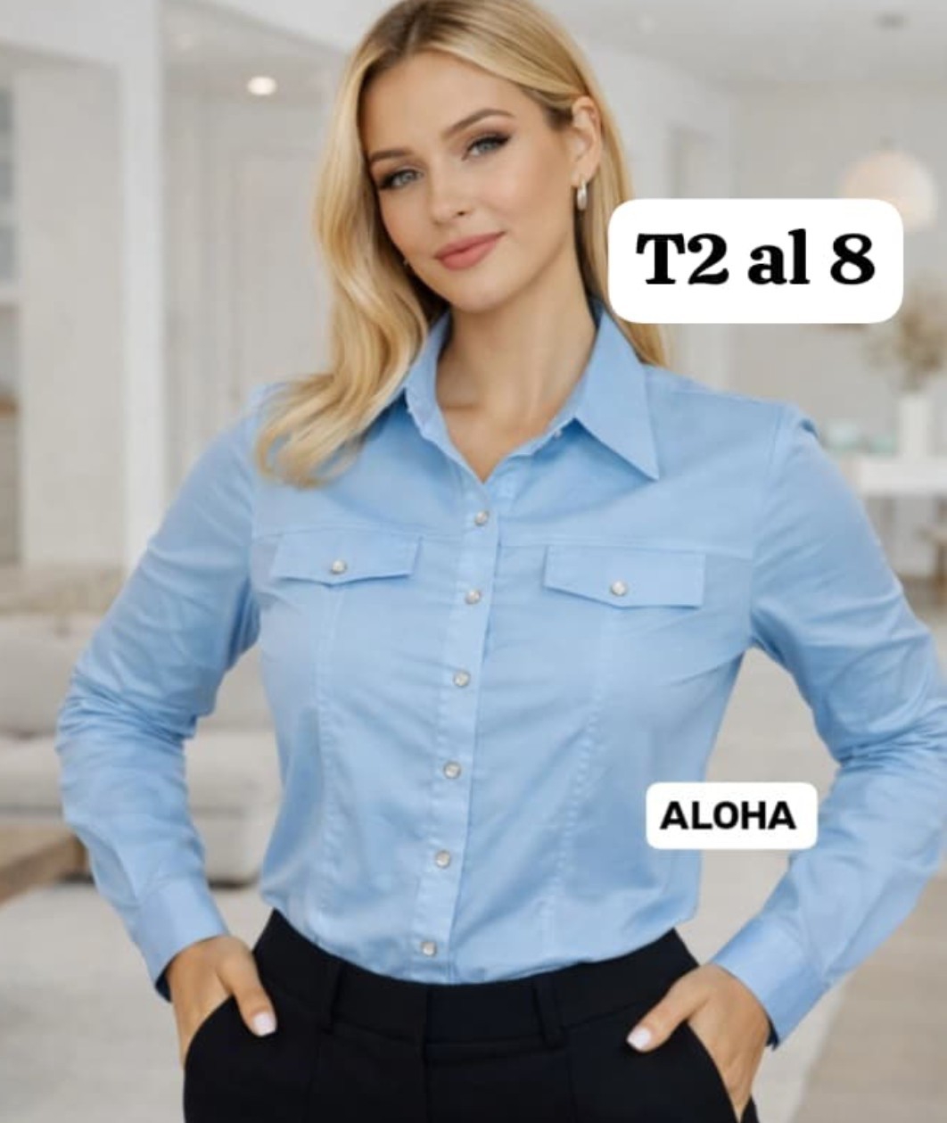 Camisa Uniforme de Poplin Elastizado Talles 1 al 8 - Imagen 5