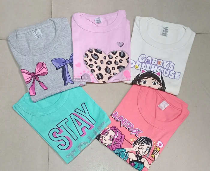 Remeras Personajes de Niños