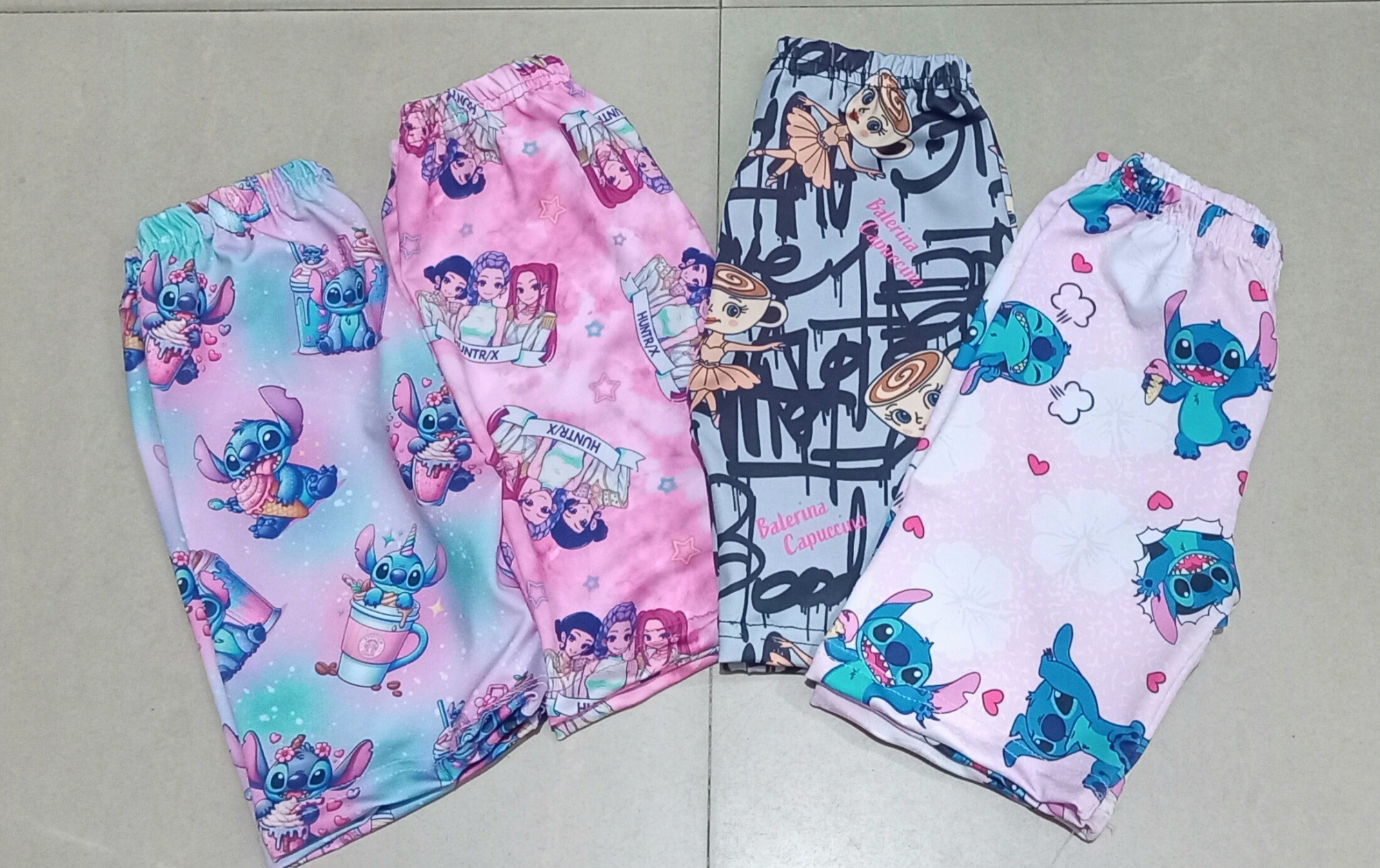 Biker Lycra Estampados de Nenas - Imagen 3