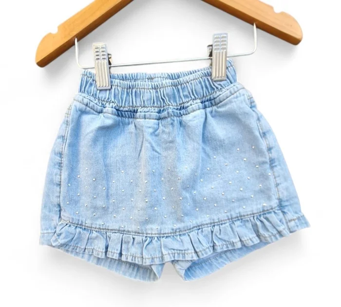 Short Pollera Beba Stras