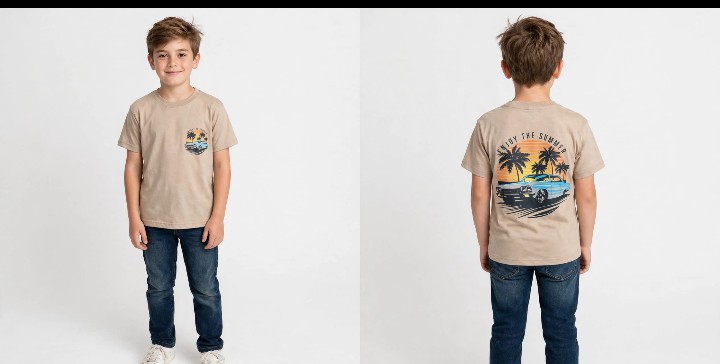 Remera de Niño Algodón - Imagen 2
