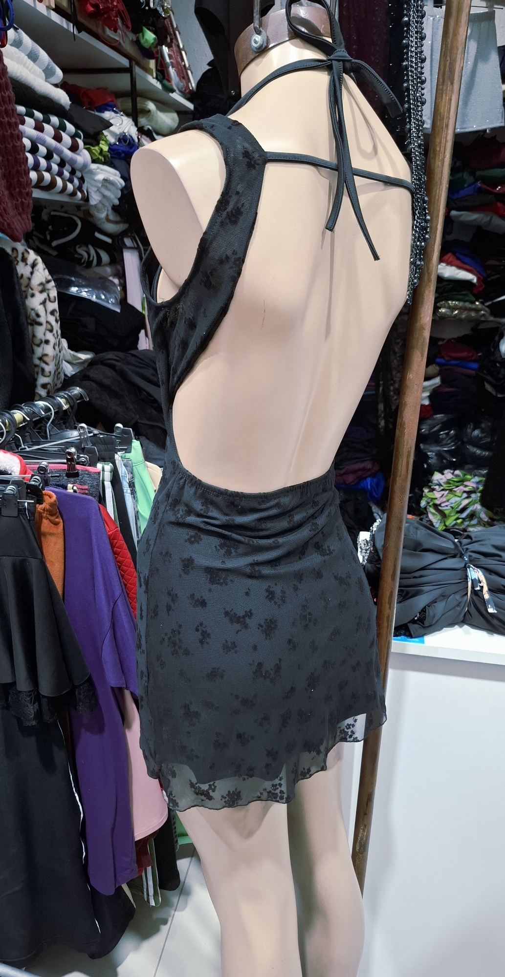 V/c Musculosa Tul Flock - Imagen 3