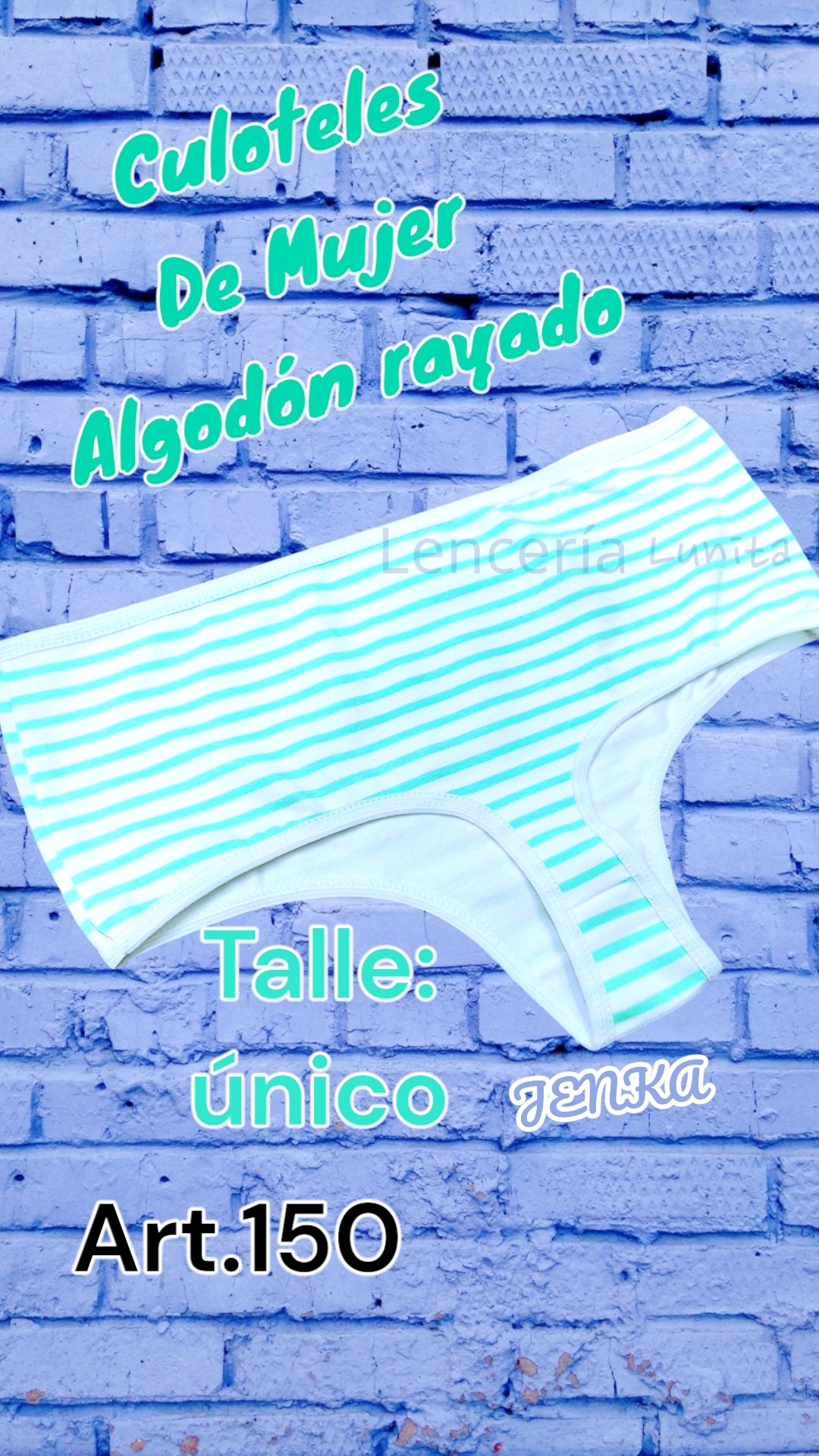 Culoteles Algodón Rayado - Imagen 2